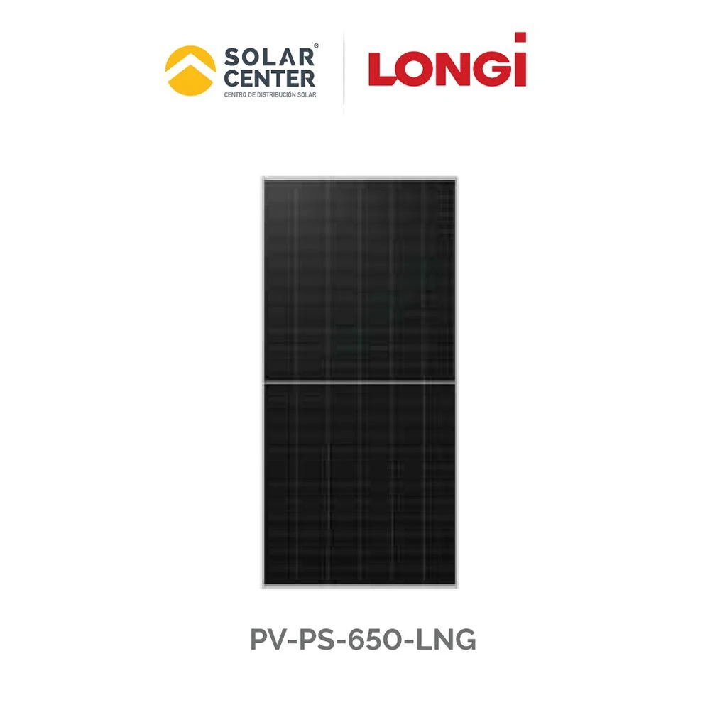 LONGI MONOFACIAL HPC 2.0 650W LR7-72HVH