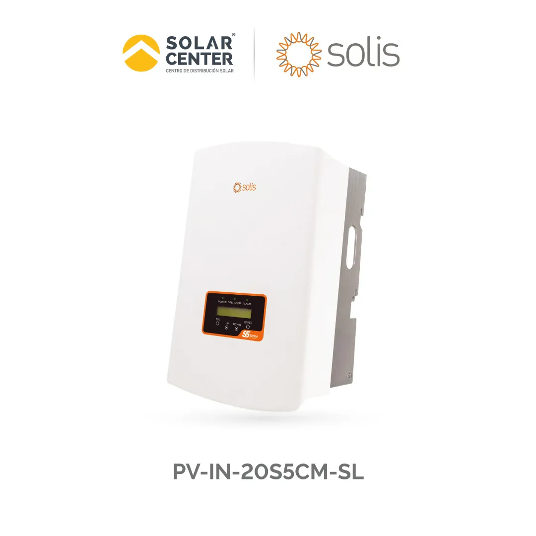 S5 20KW 3F 480V CM con Monitoreo integrado