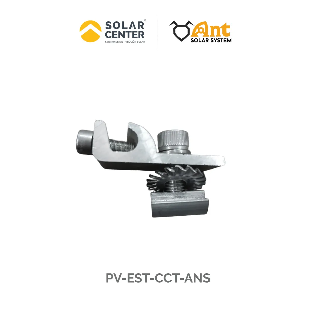 EST ANT SOLAR CONECTOR CABLE TIERRA SET





